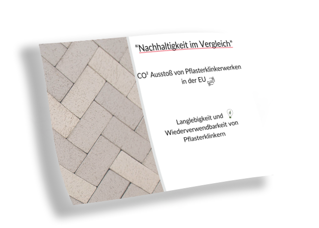 Pflasterklinker - "Nachhaltigkeit im Vergleich"